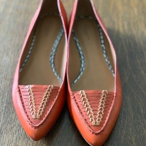Coach Leather Flats